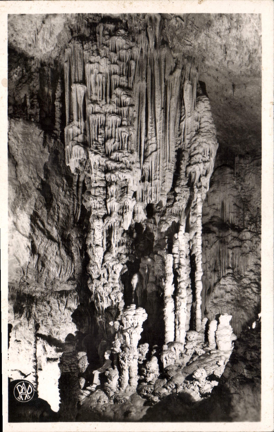 CPA Grotte Grottes Aven d'Orgnac Le petit buffet d'orgue Ouest