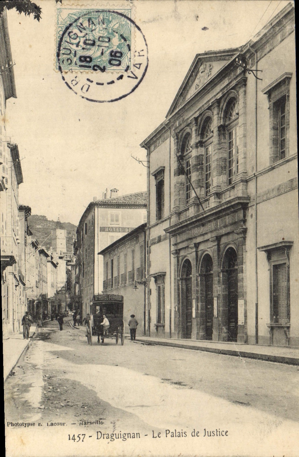 CPA Palais de Justice Draguignan