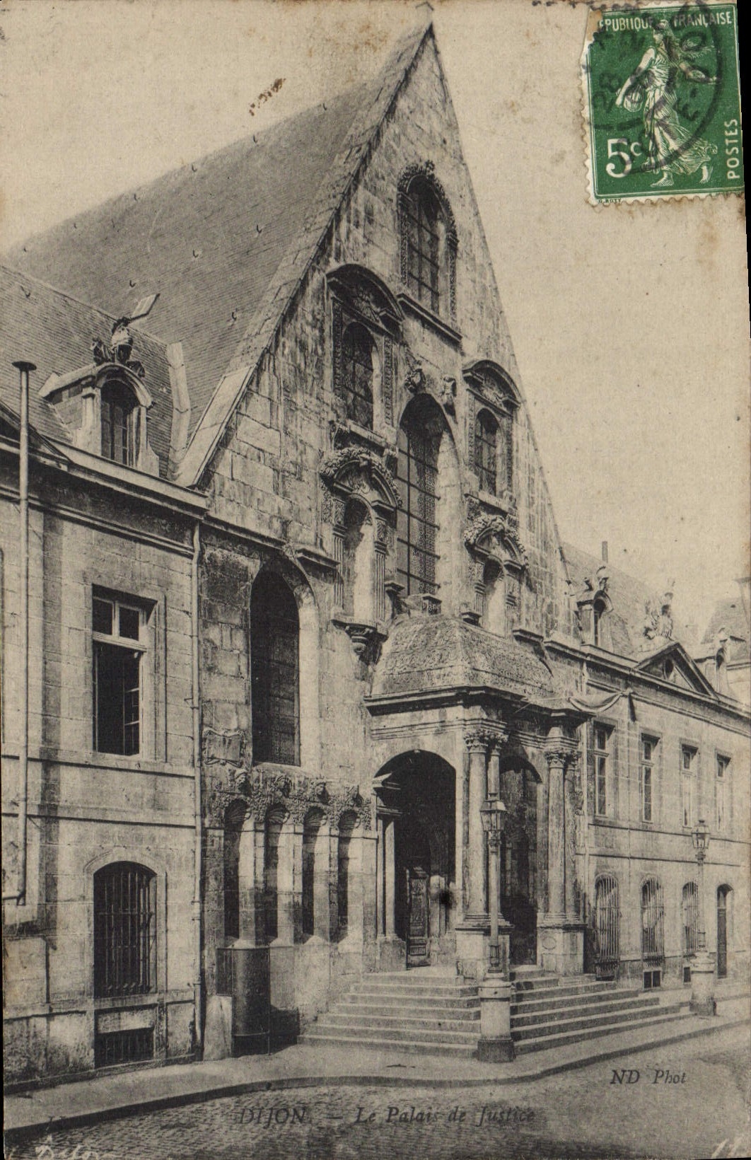 CPA Palais de Justice Dijon