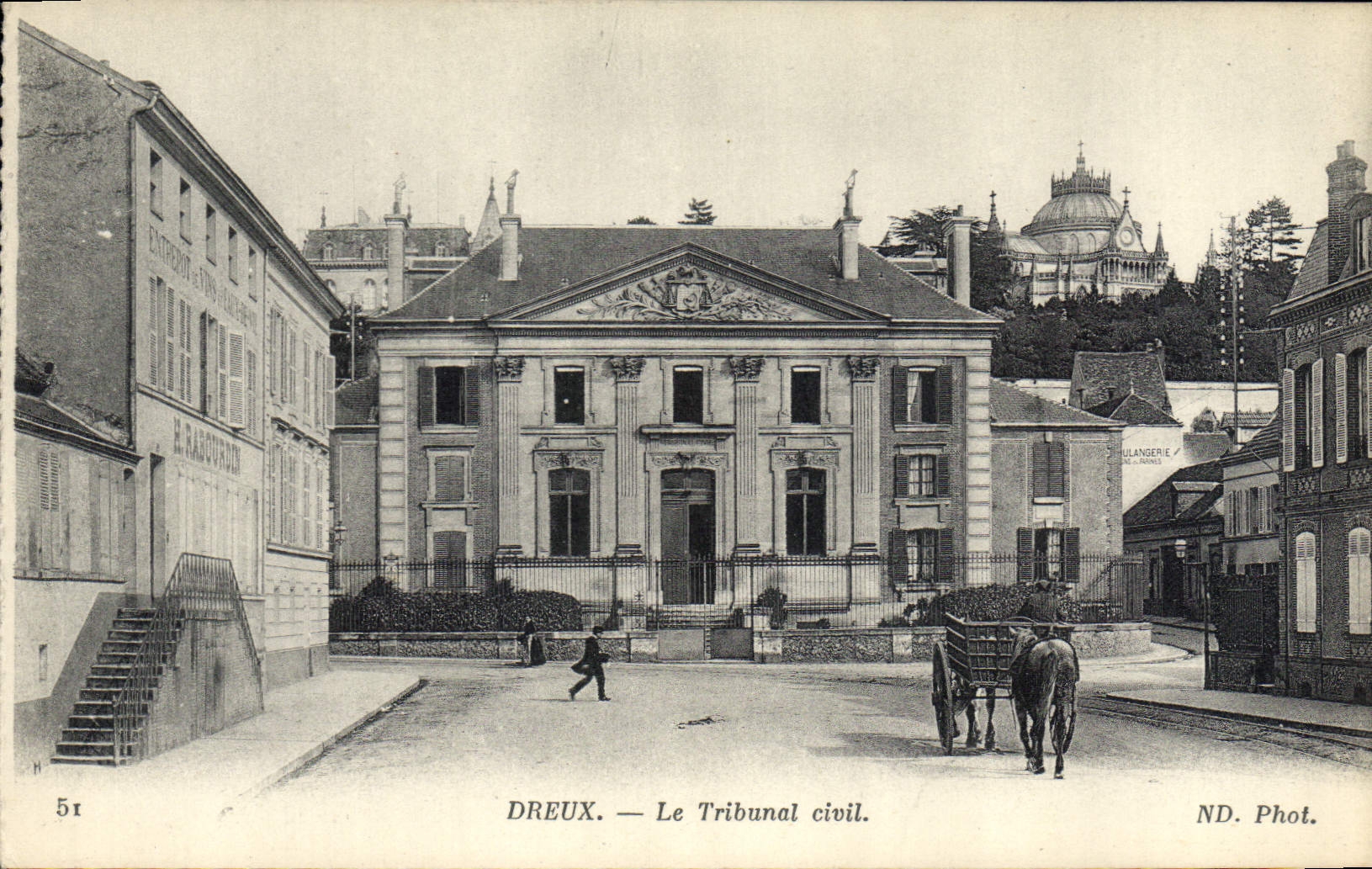 CPA Palais de Justice Dreux Le Tribunal civil