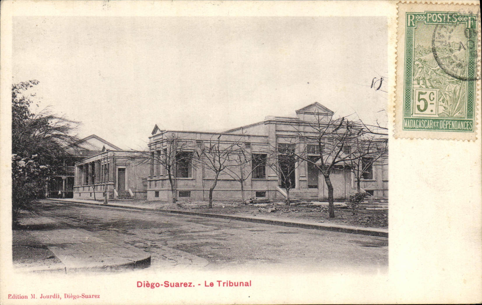 CPA Palais de Justice Diego Suarez Le tribunal Madagascar