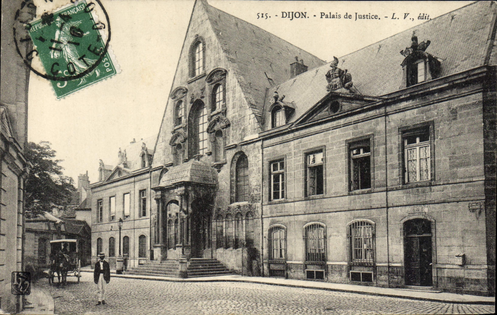 CPA Palais de Justice Dijon