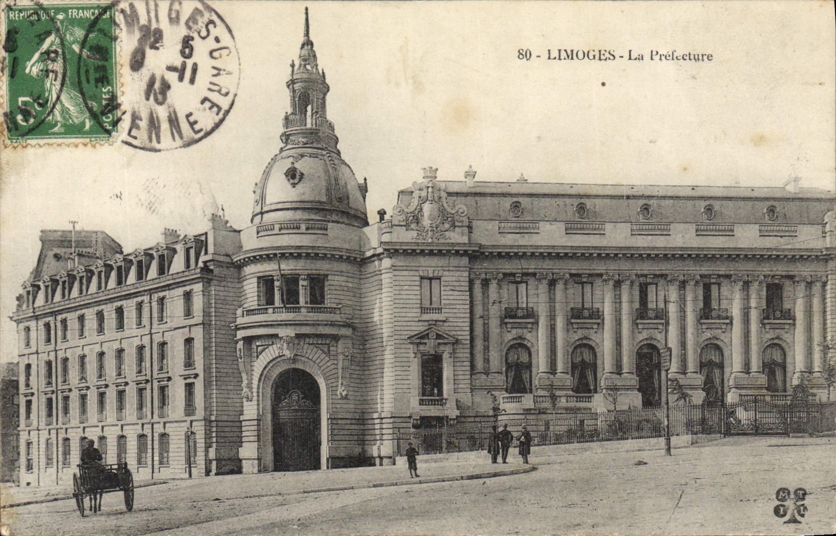 CPA Prefecture Limoges