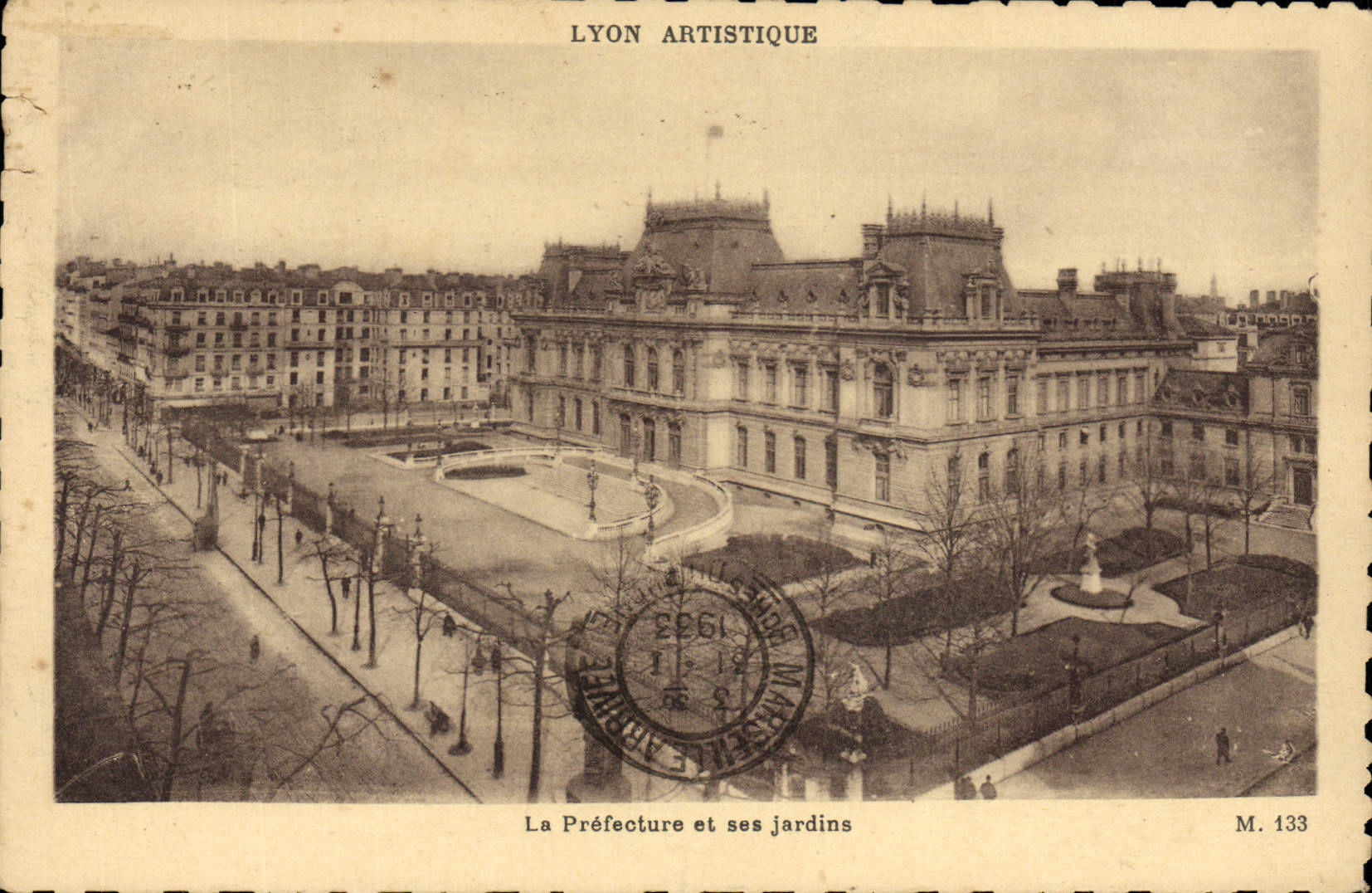 CPA Lyon La Prefecture et ses jardins