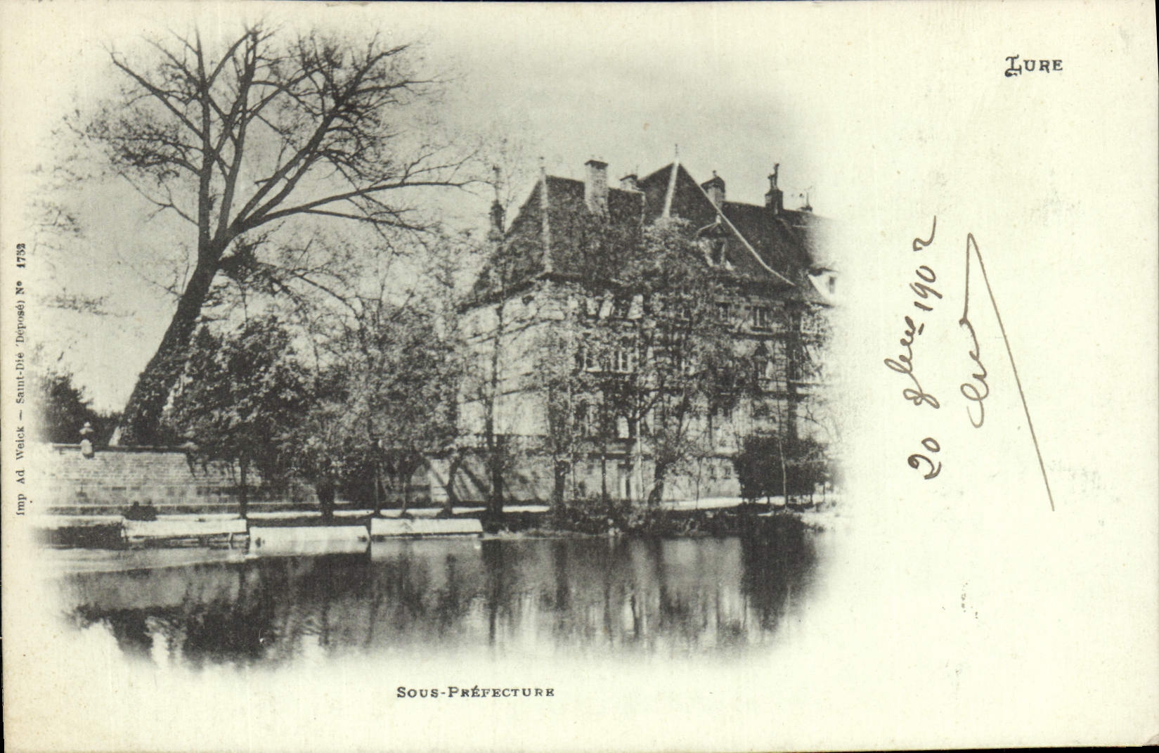 CPA Lure Sous Prefecture 