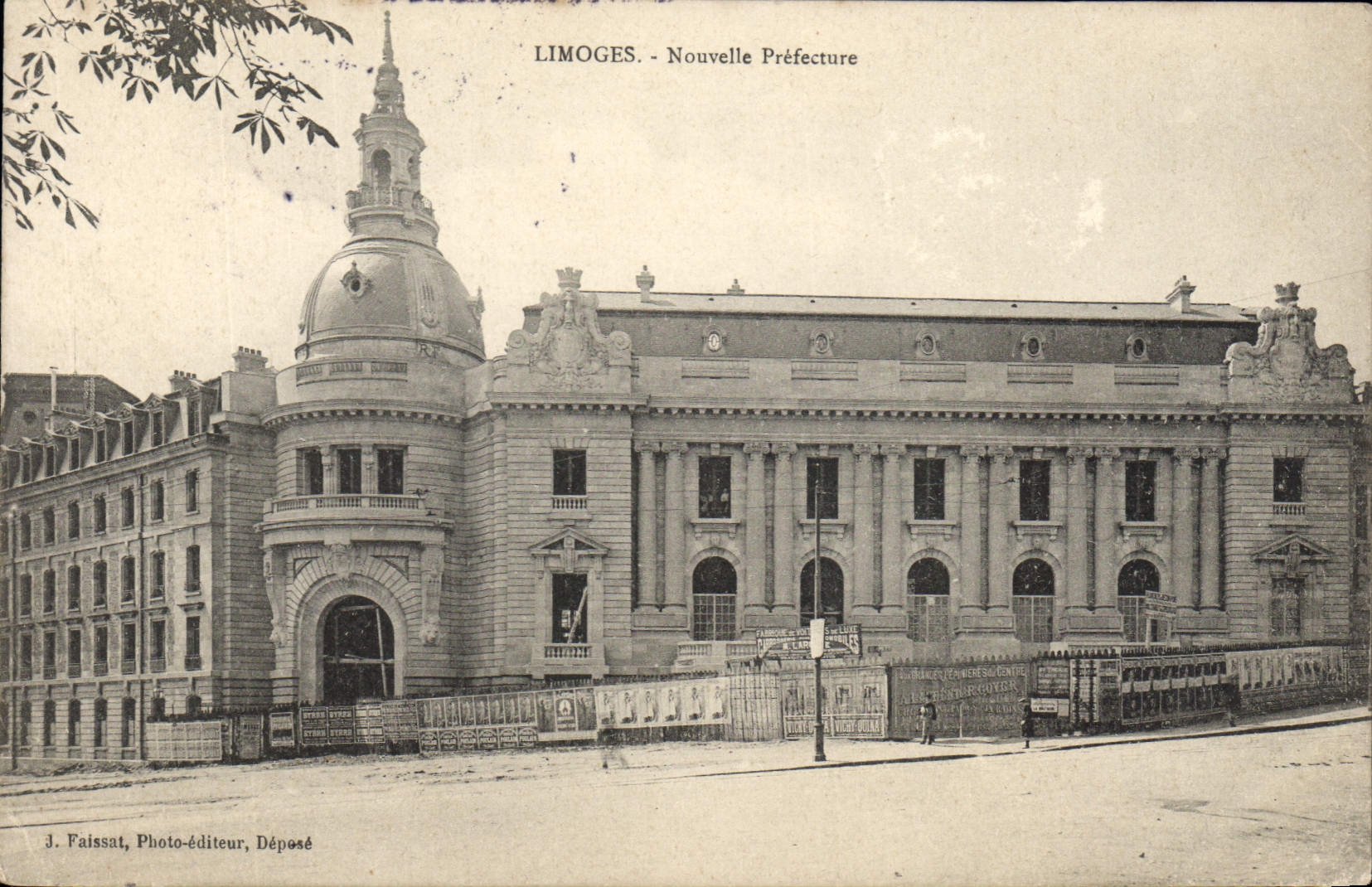 CPA Limoges Nouvelle Prefecture 