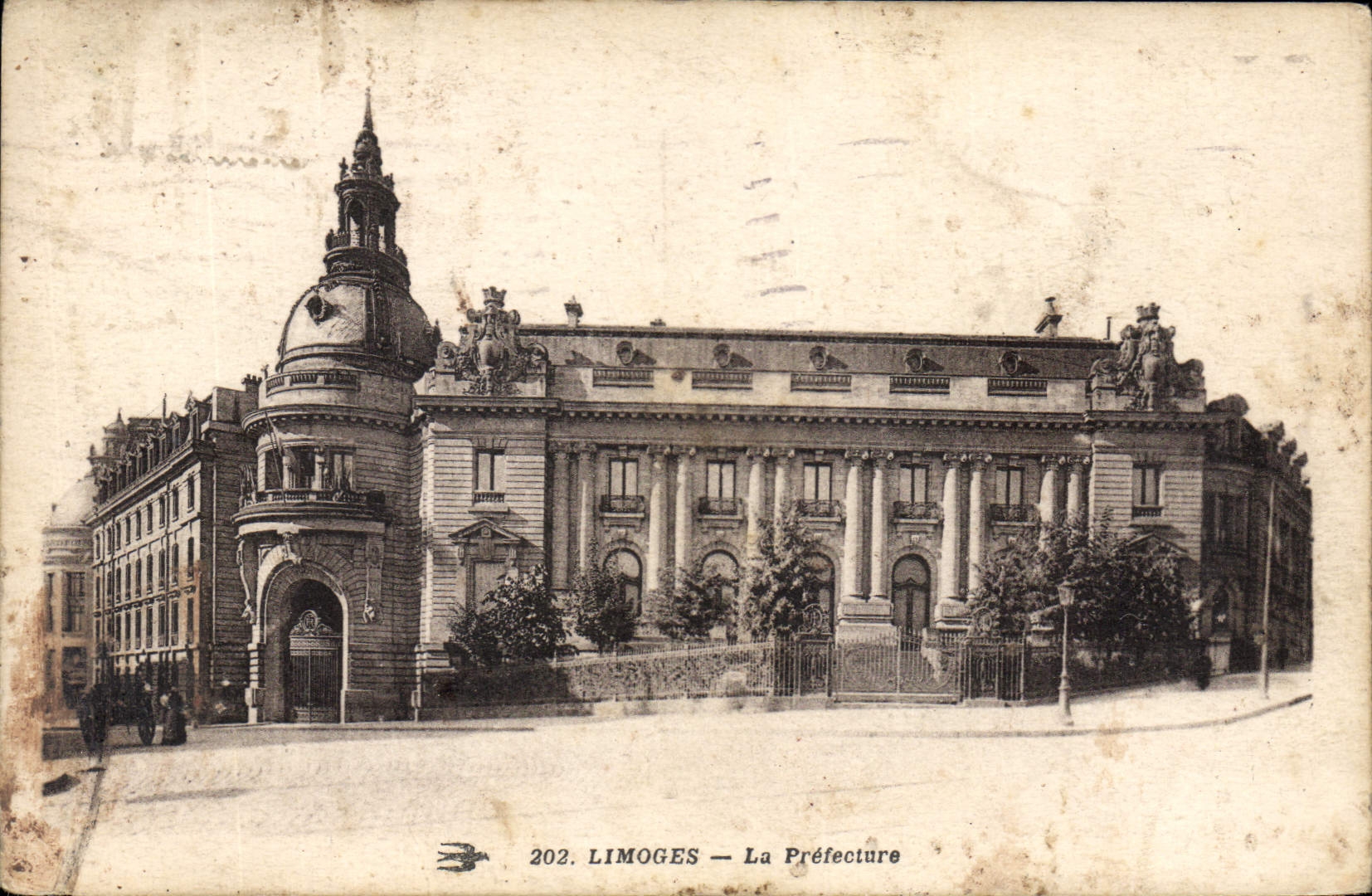 CPA Prefecture Limoges