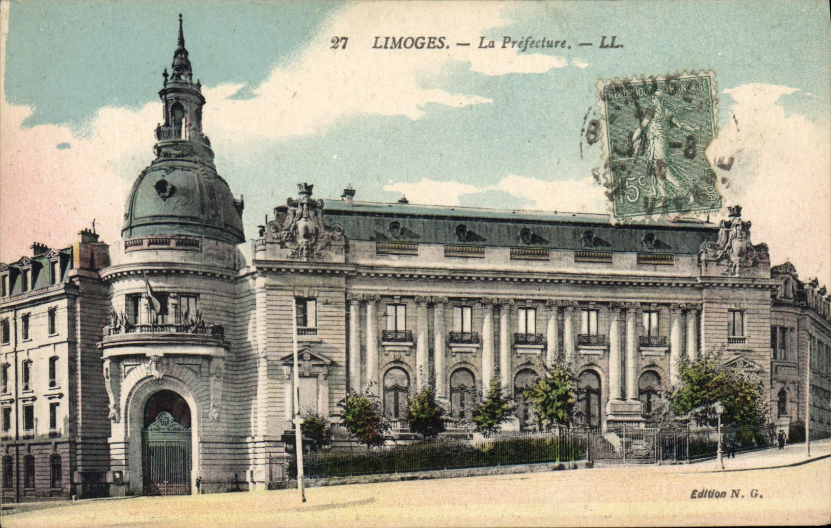 CPA Prefecture Limoges