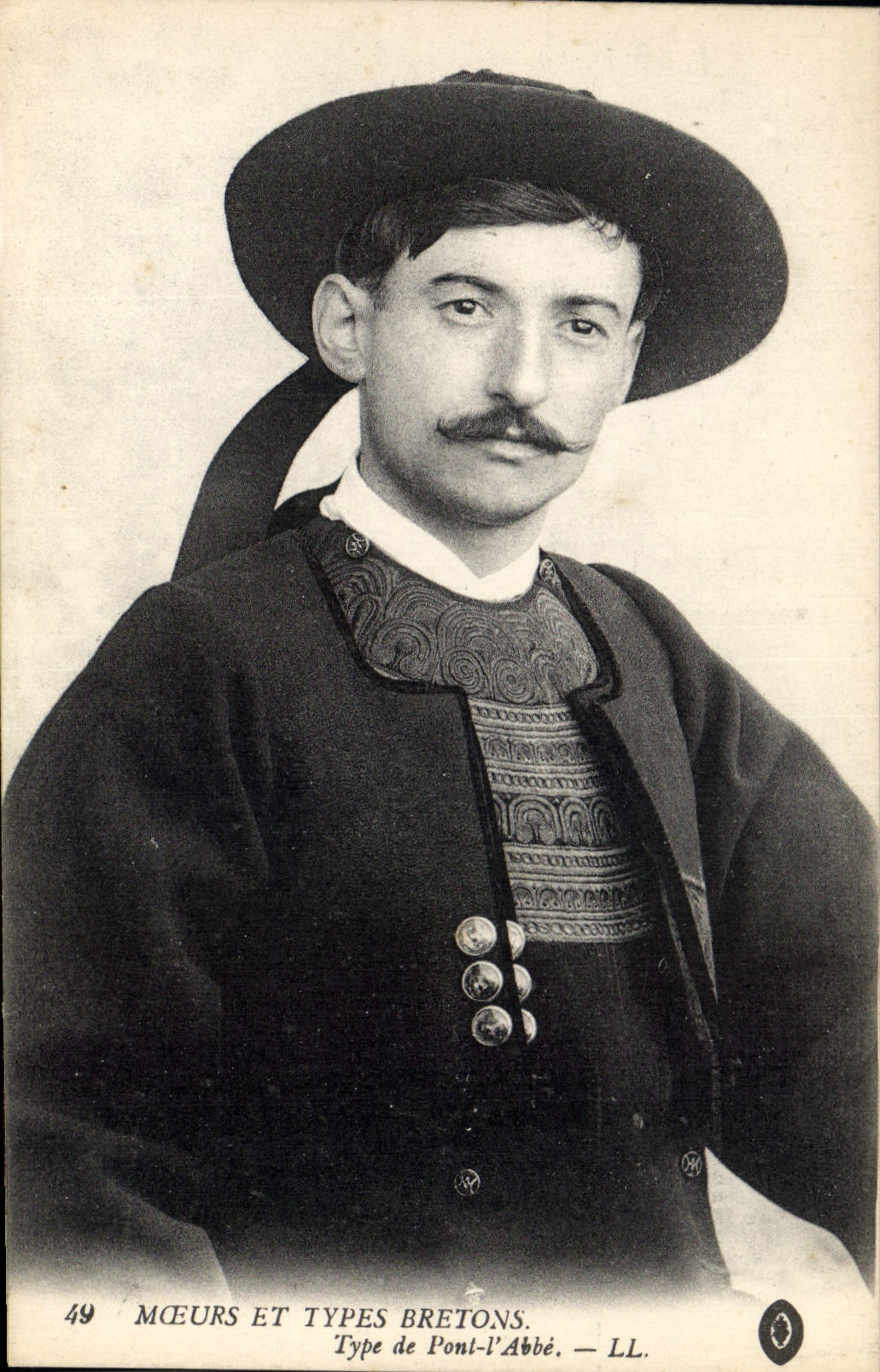 CPA Folklore Type de Pont L'Abbe