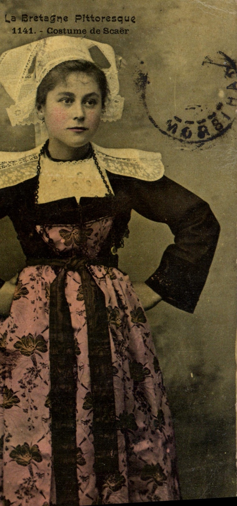 CPA Folklore Costume de Scaer