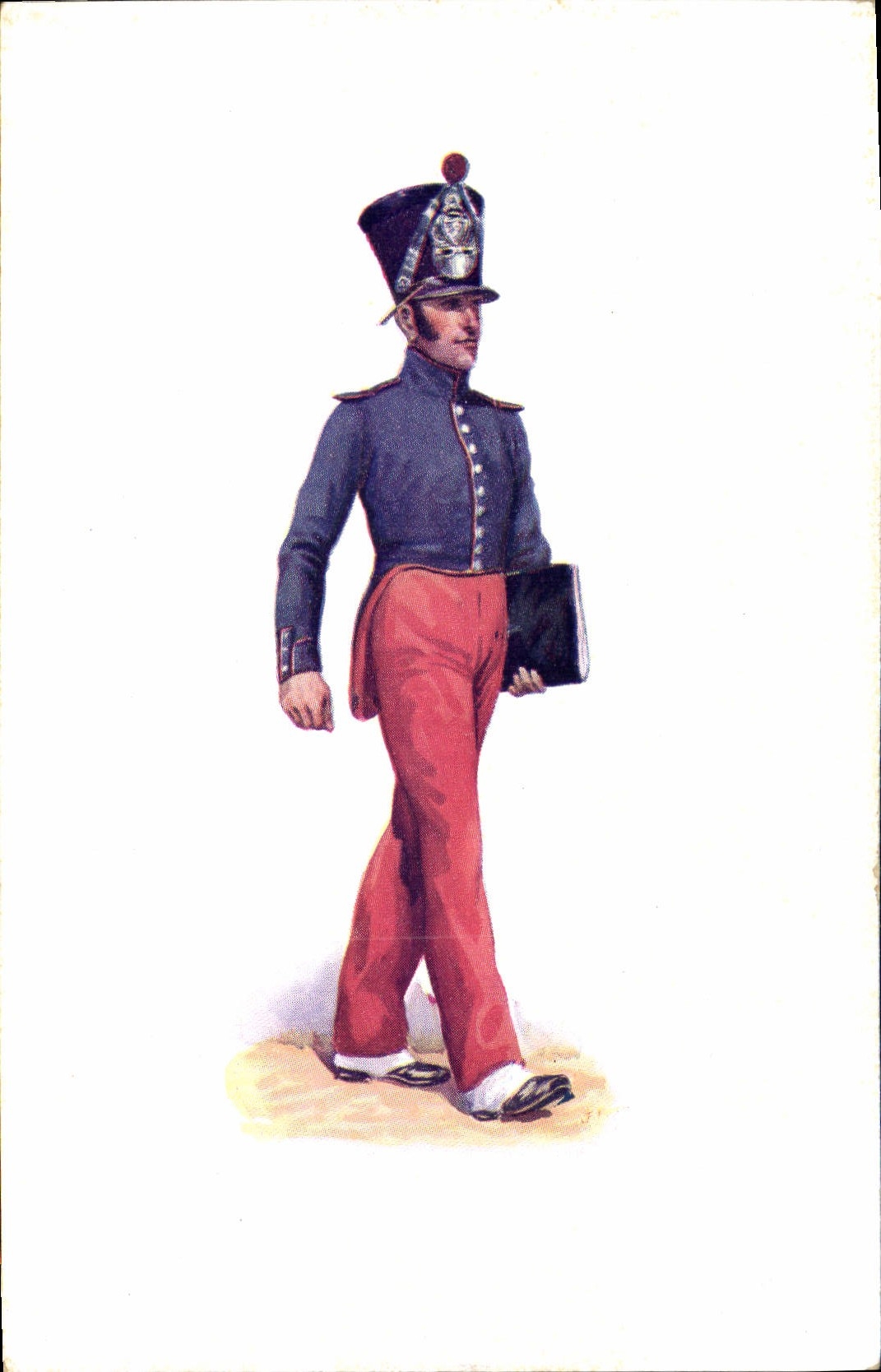 CPA Militaria Musee Marechal Franchet d'Esperey Alger Algerie Troupes d'administration 1830 Ouvrier