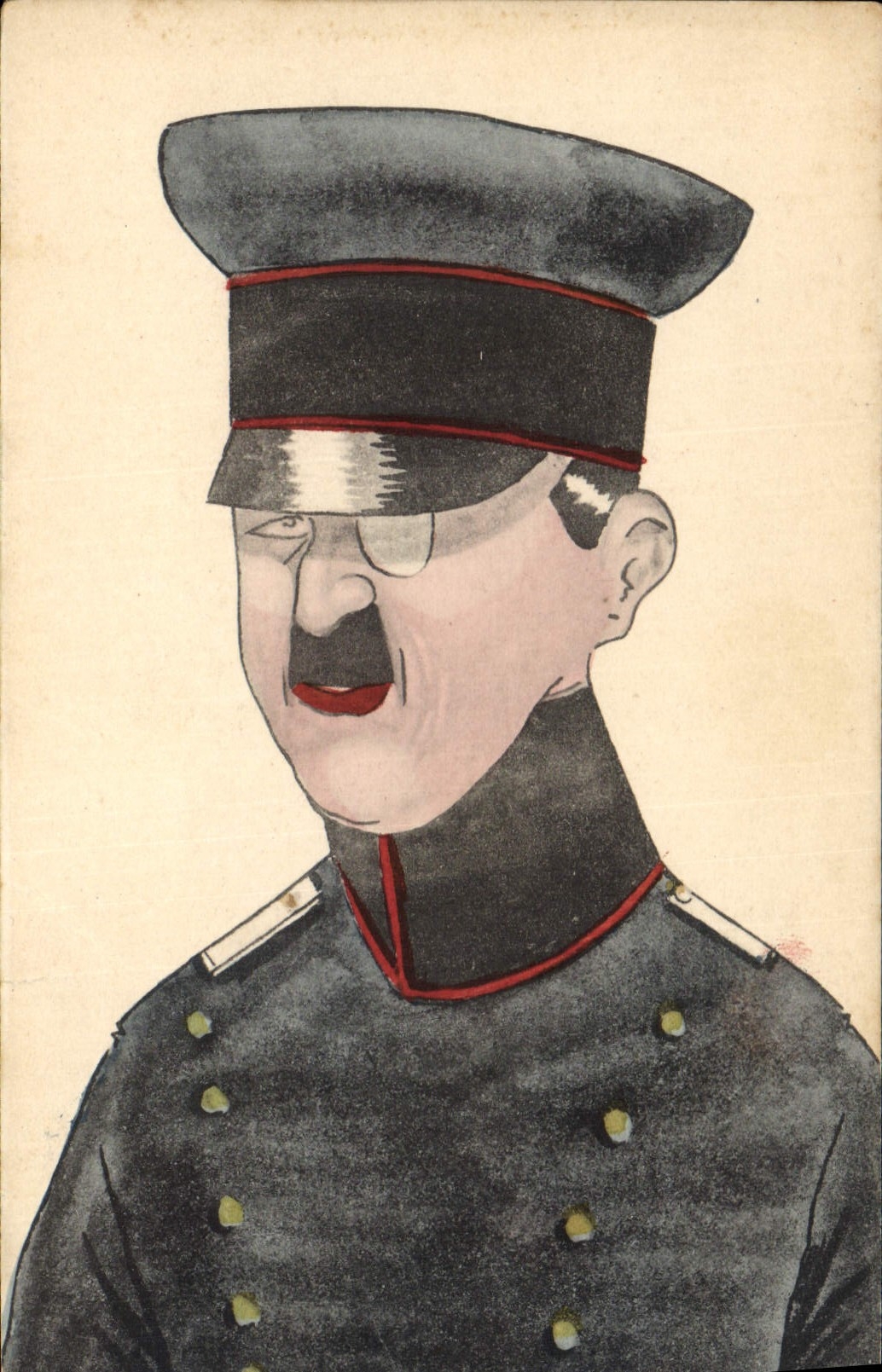 CPA Militaria Officier