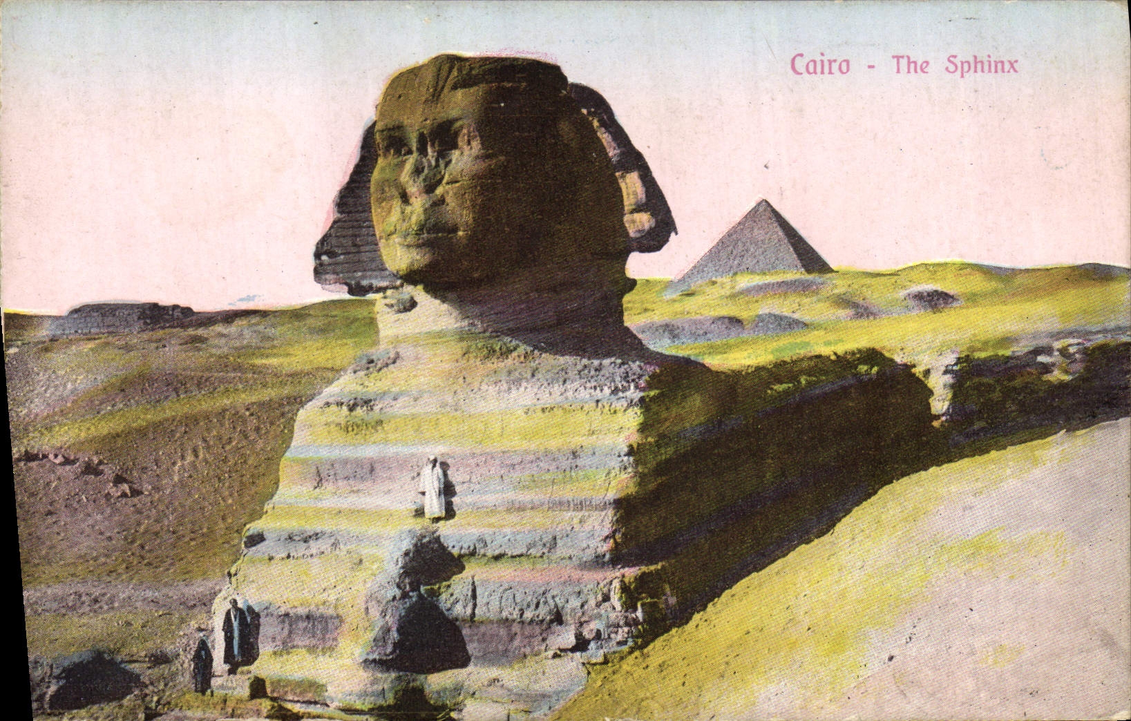 CPA Egypt Egypte Cairo The sphinx 