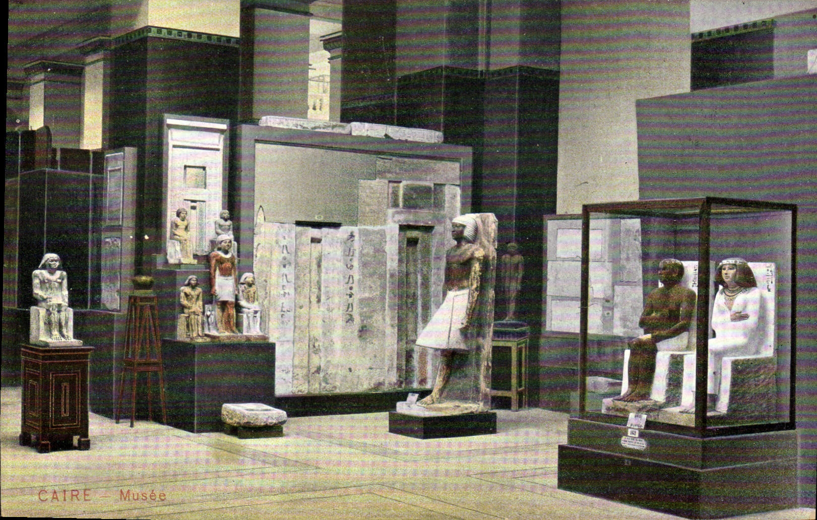 CPA Egypt Egypte Caire Musee