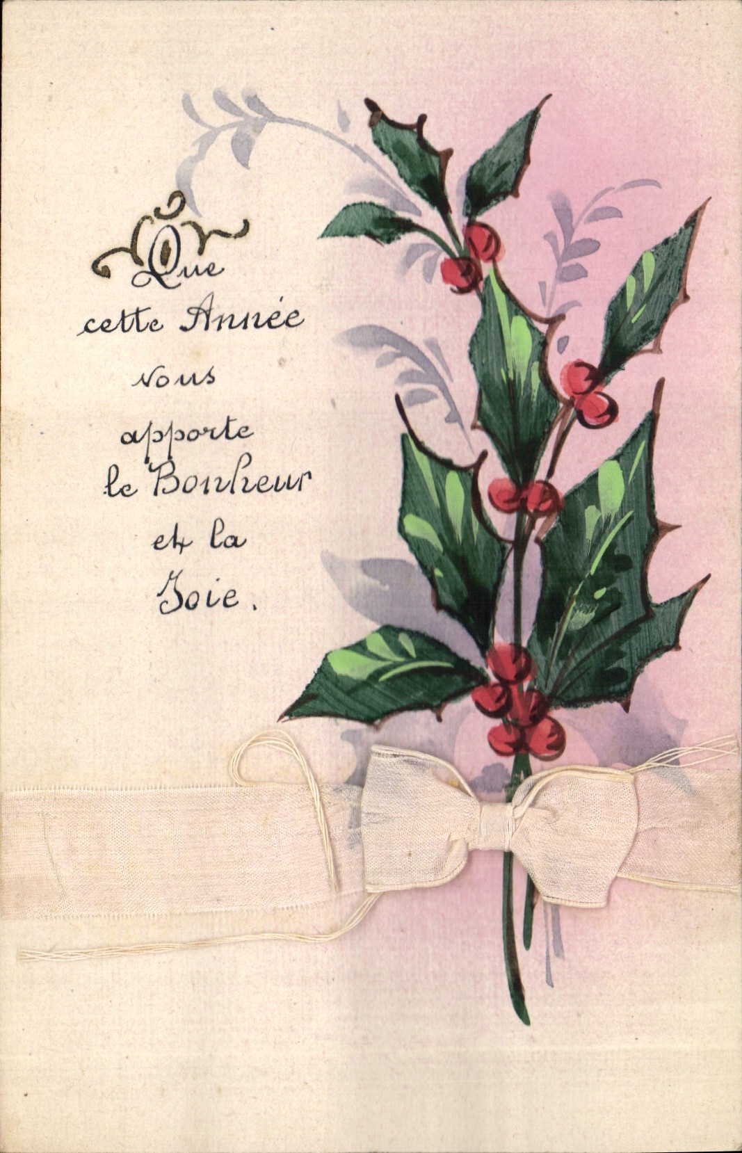 CPA Fantaisie (dessin a la main) Fleurs