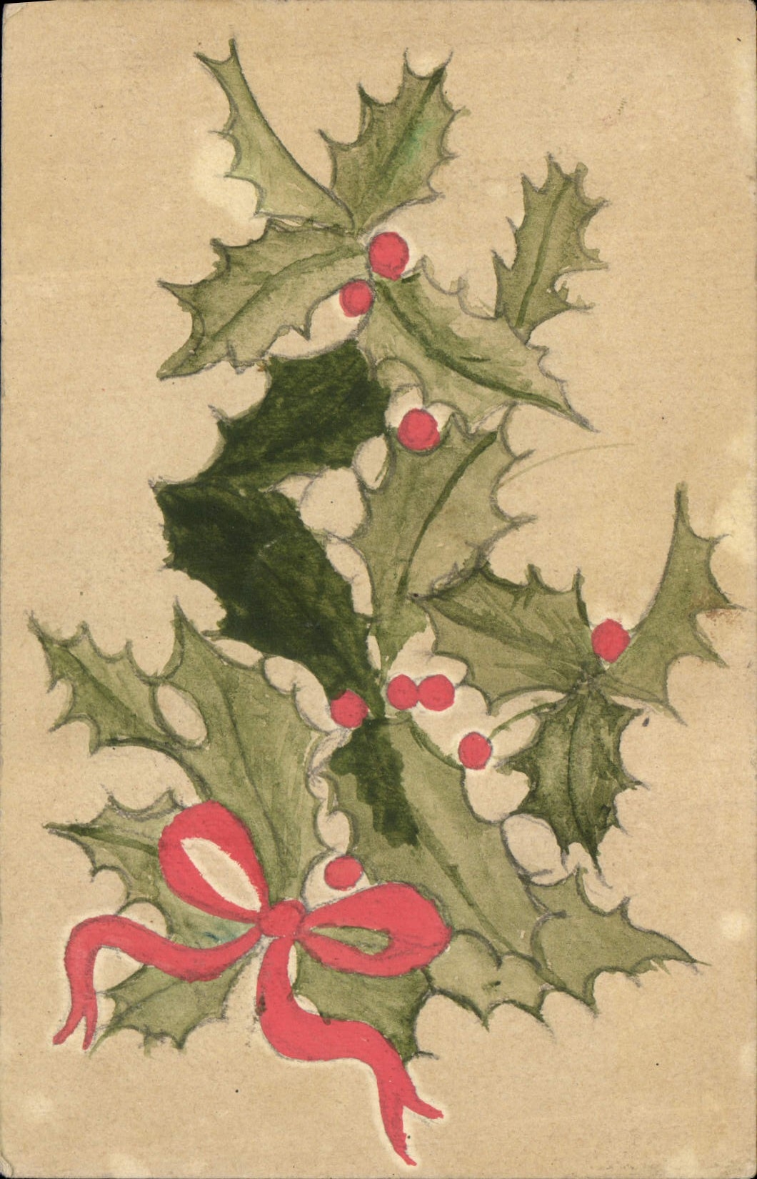 CPA Fantaisie (dessin a la main) Fleurs