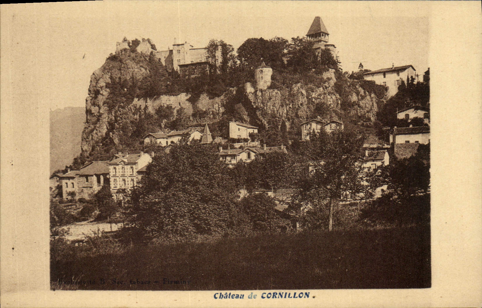 CPA Chateau de Cornillon 