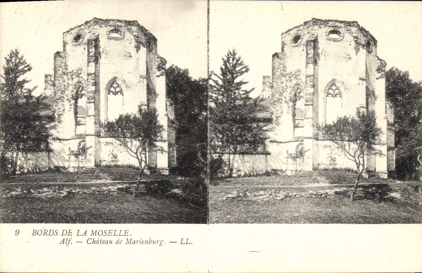 CPA Bords de la Moselle Chateau de Marienburg 