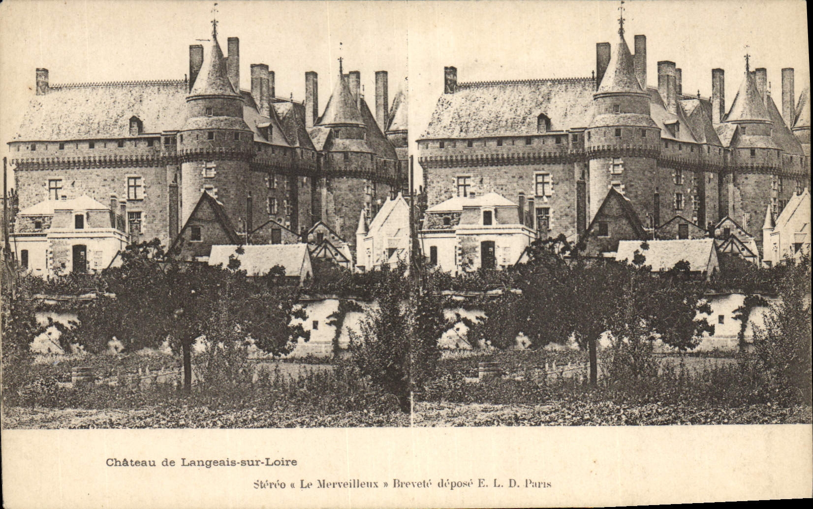 CPA Chateau de Langeais sur Loire 