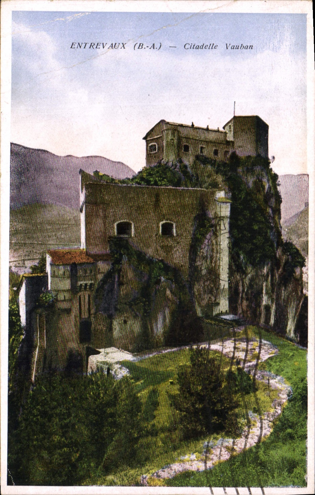 CPA Entrevaux (B A) Citadelle Vauban 
