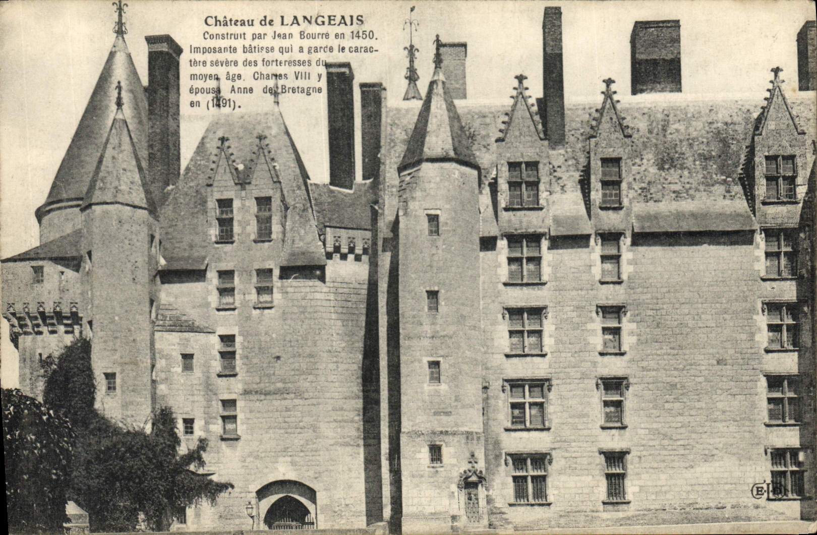 CPA Chateau de Langeais 