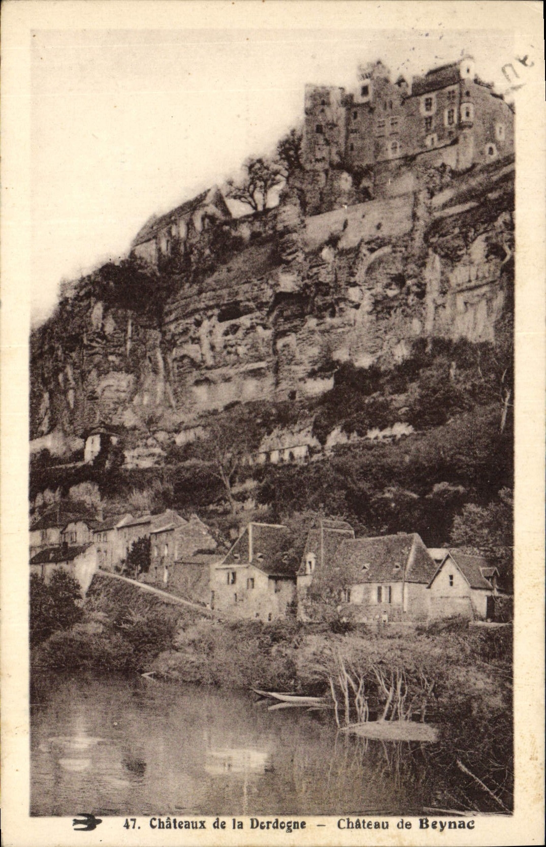 CPA Chateau de la Dordogne Chateau de Beynac 