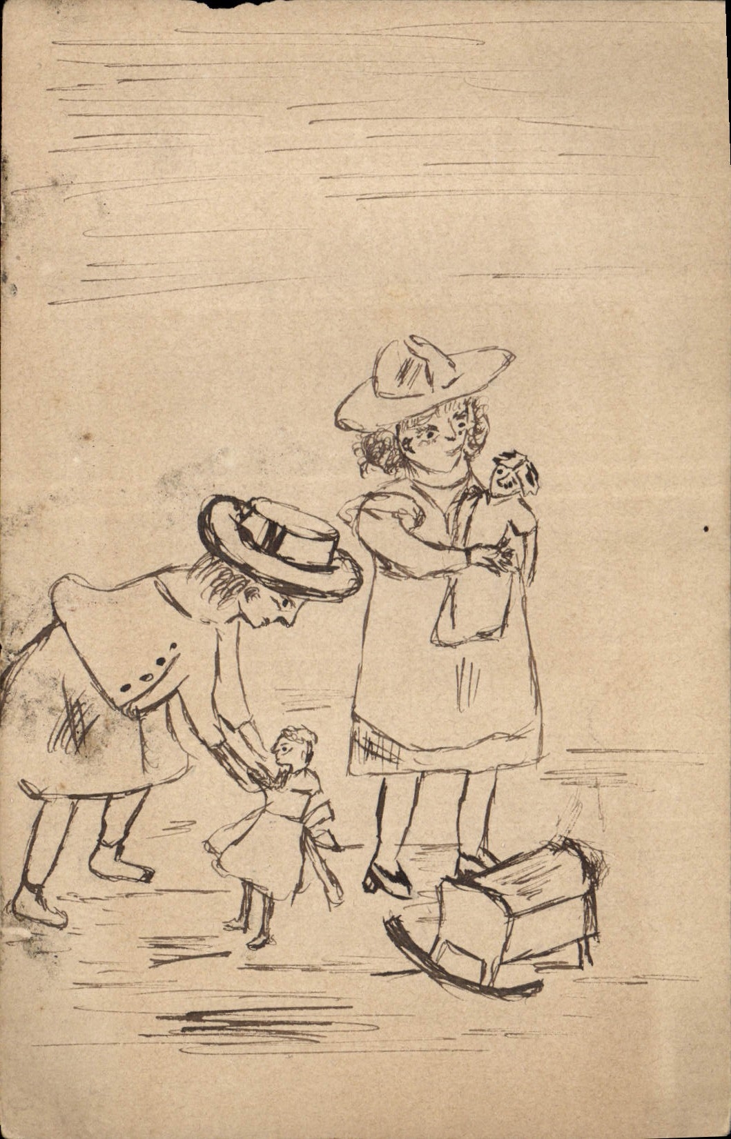 CPA Fantaisie Poupee  