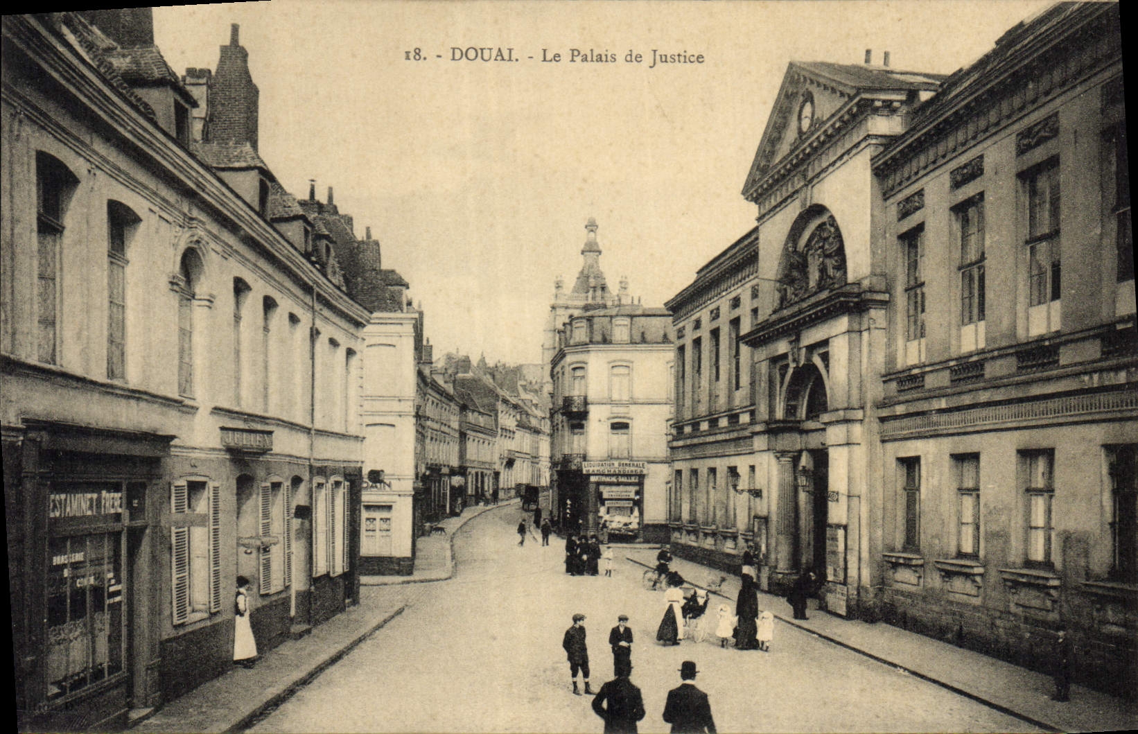 CPA Douai Le Palais de Justice 