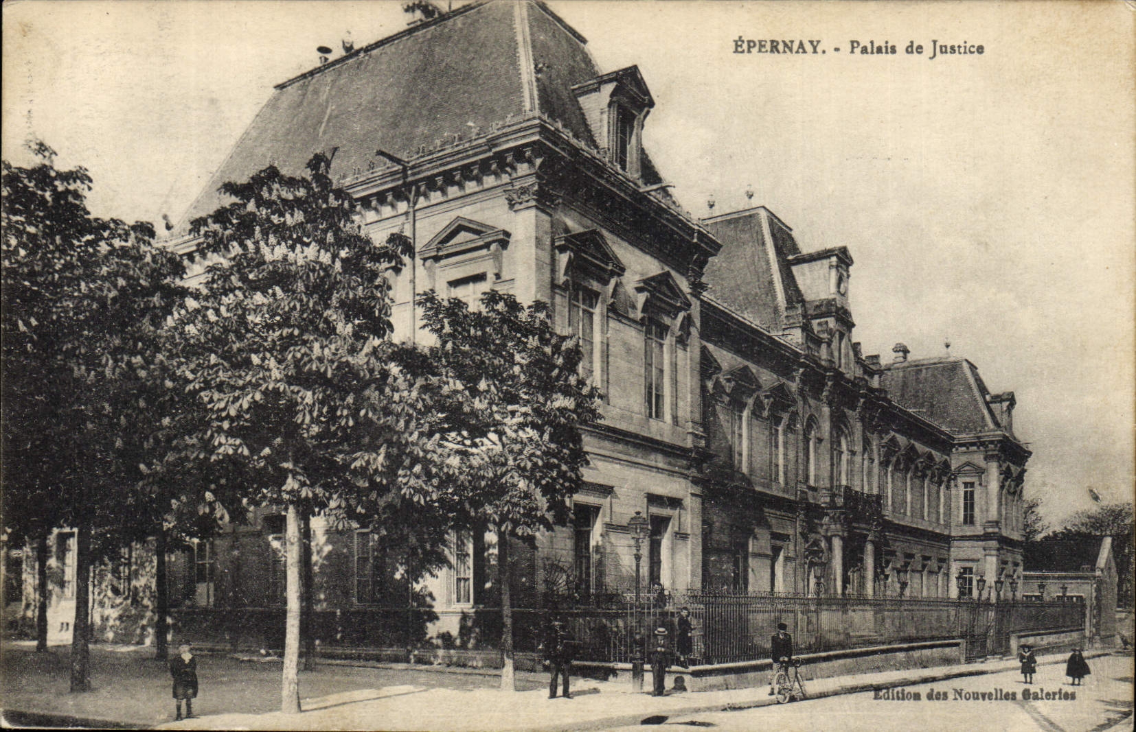 CPA Epernay Palais de Justice 