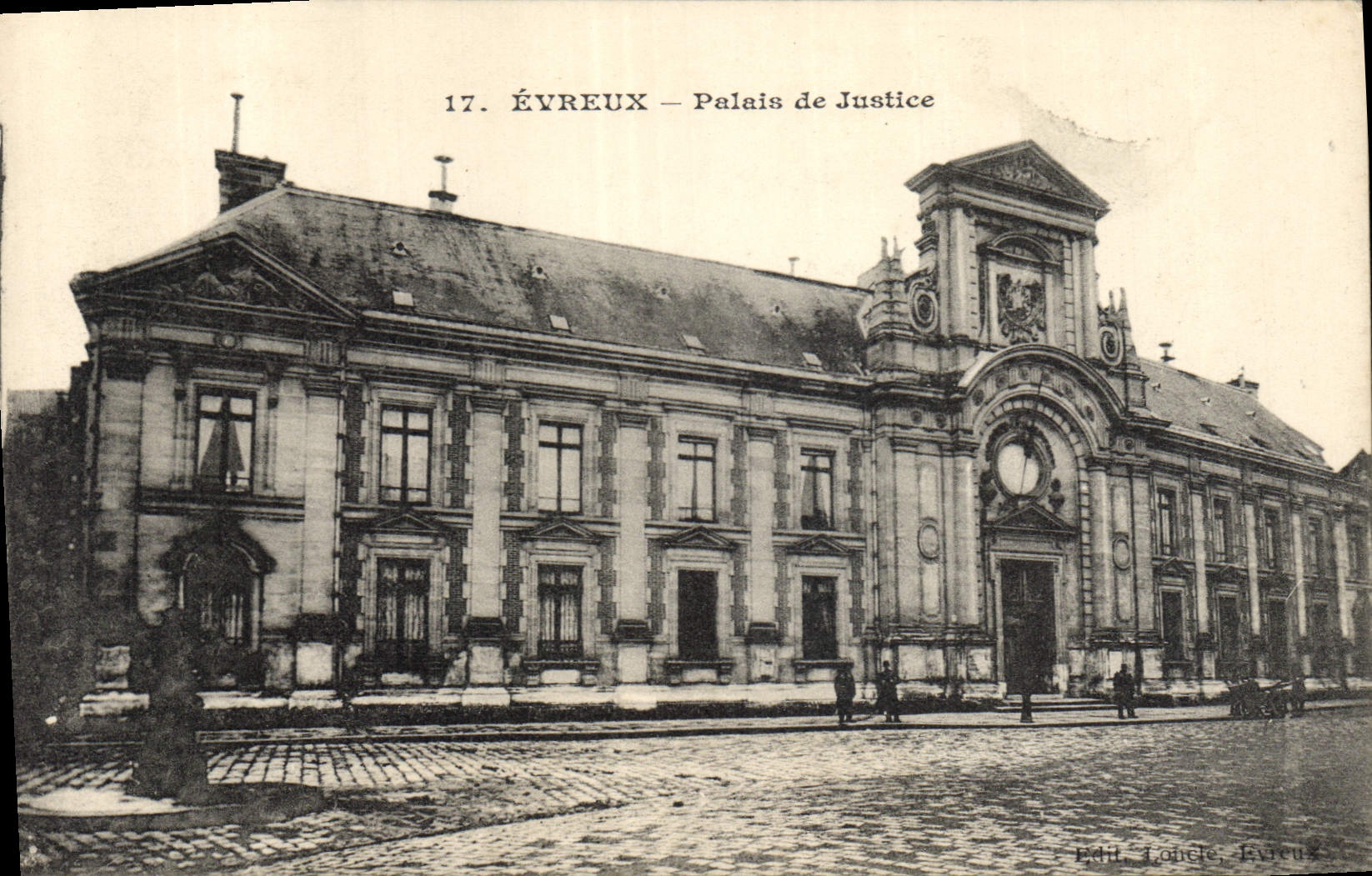 CPA Evreux Palais de Justice 