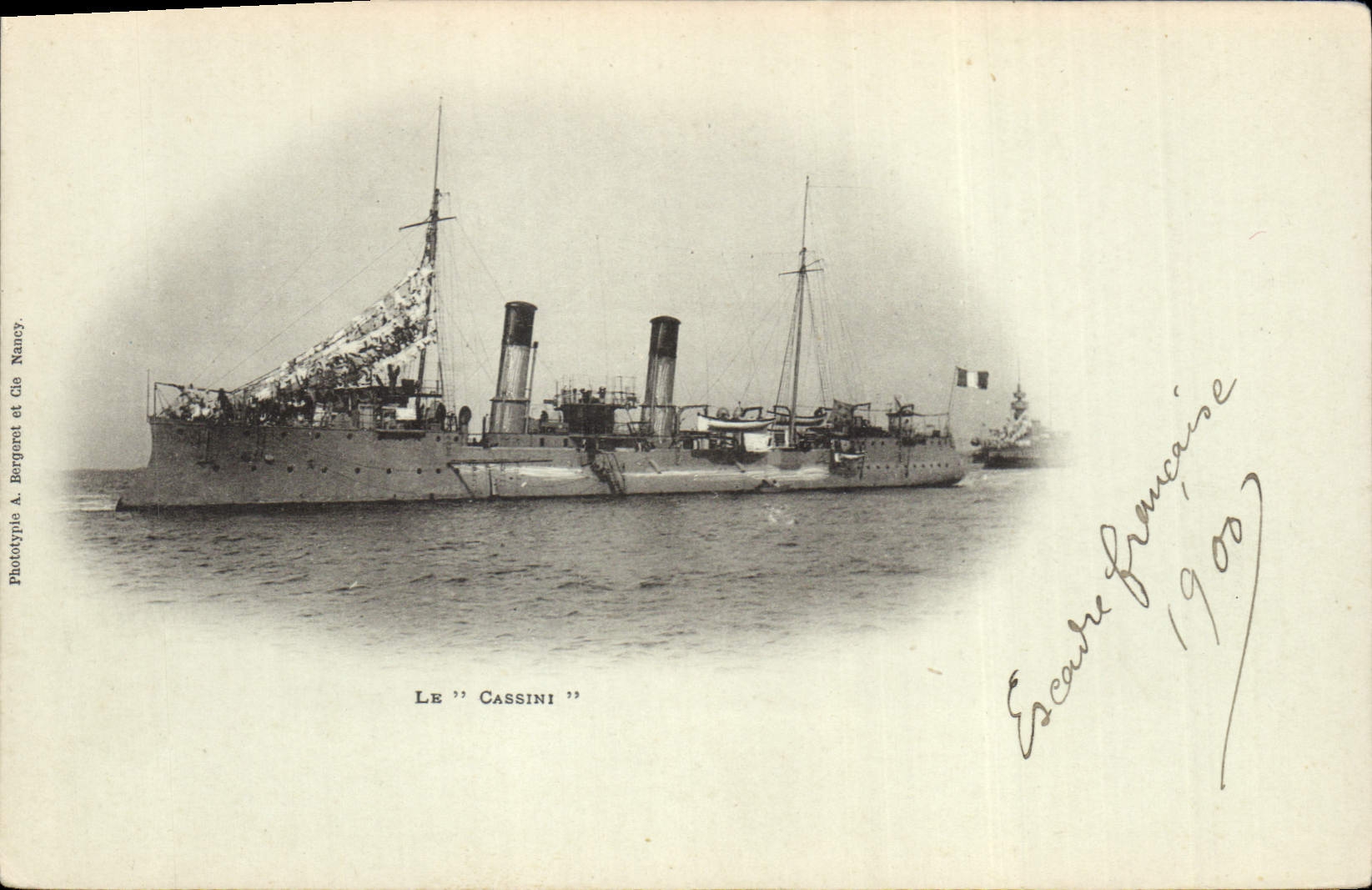 CPA Bateau de GuerreLe Cassini 