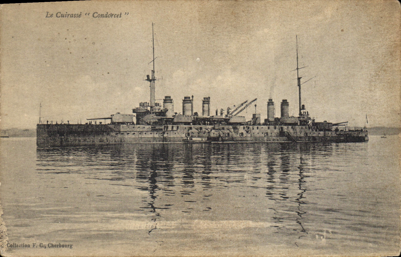 CPA Bateau de GuerreLe Cuirasse Condorcet 