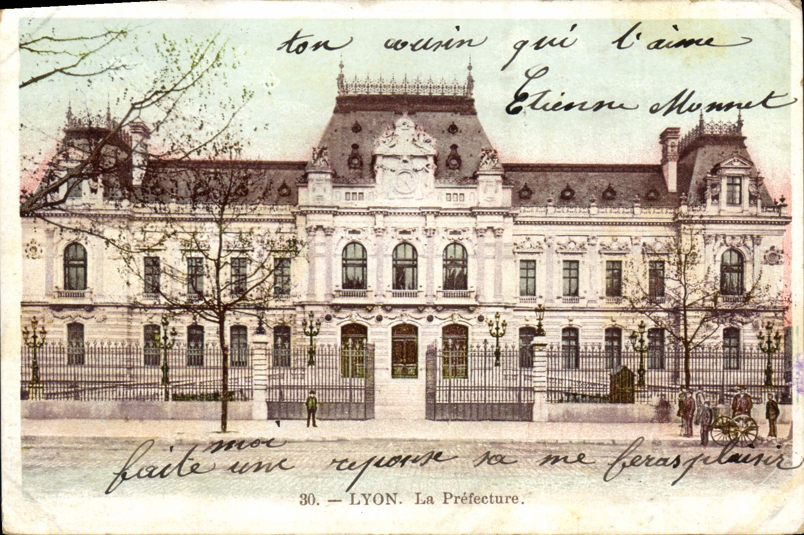 CPA Lyon La Prefecture 