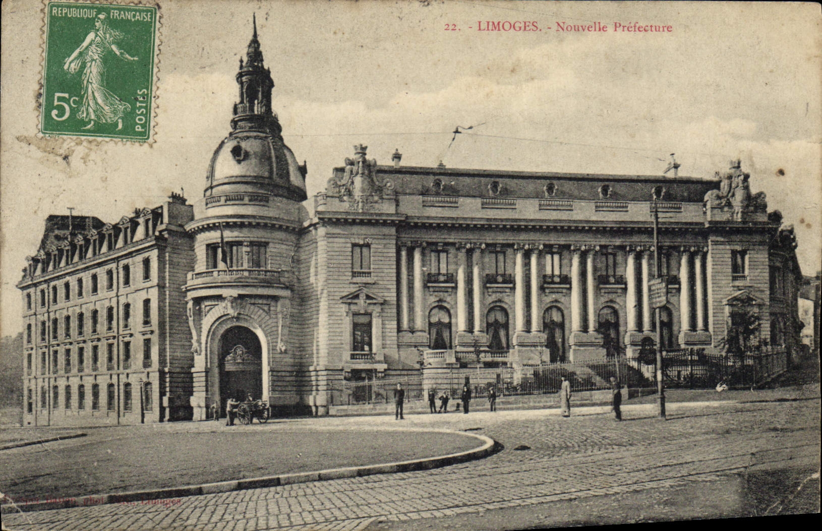 CPA Limoges Nouvelle Prefecture 