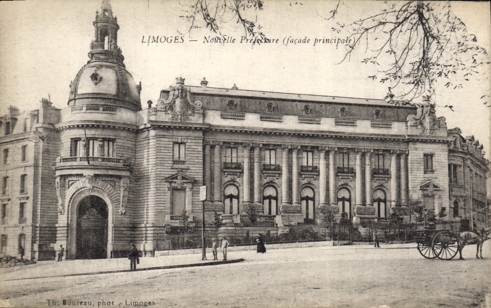 CPA Limoges Nouvelle Prefecture (facade principale)