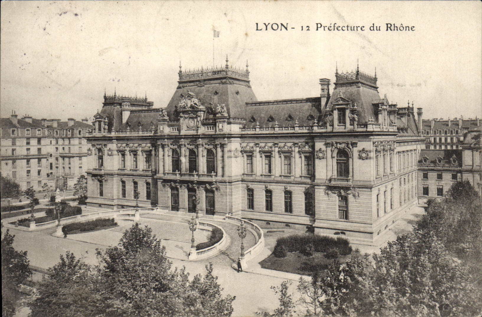 CPA Lyon Prefecture du Rhone 