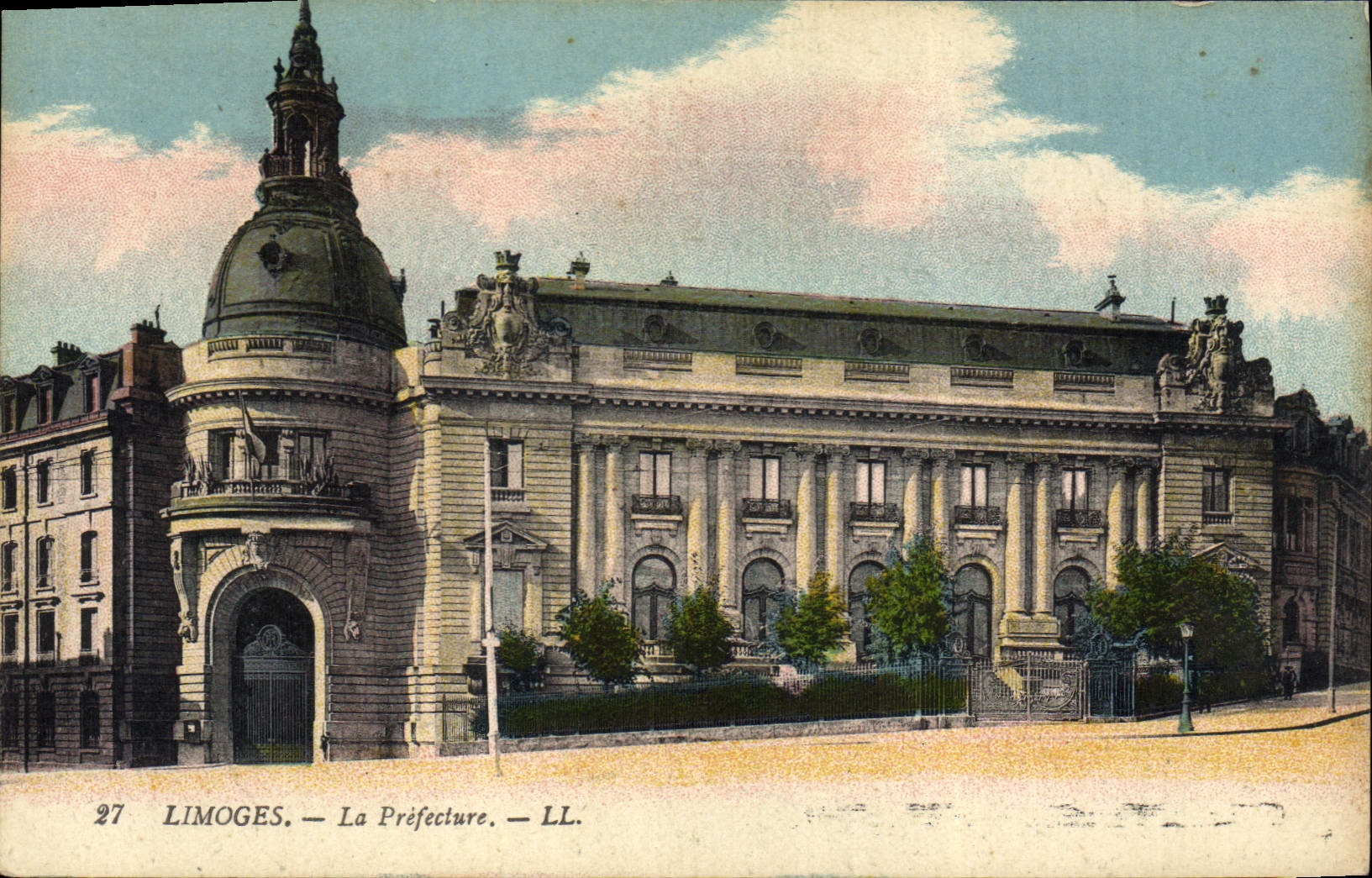 CPA Limoges La Prefecture 