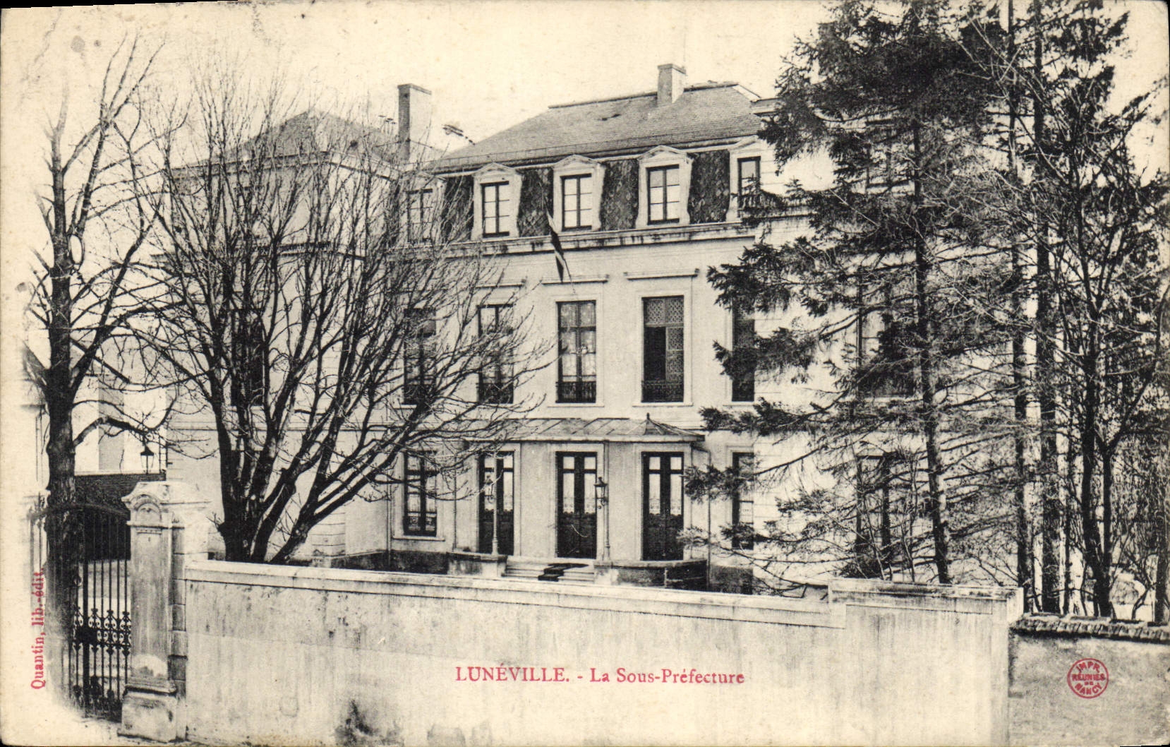 CPA Luneville La Sous Prefecture 