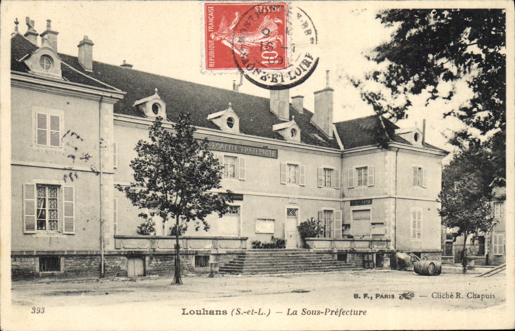 CPA Louhans La Sous Prefecture 