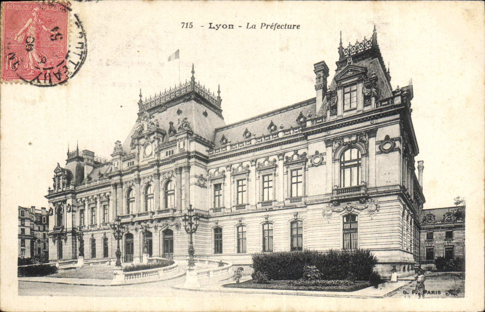 CPA Lyon La Prefecture 