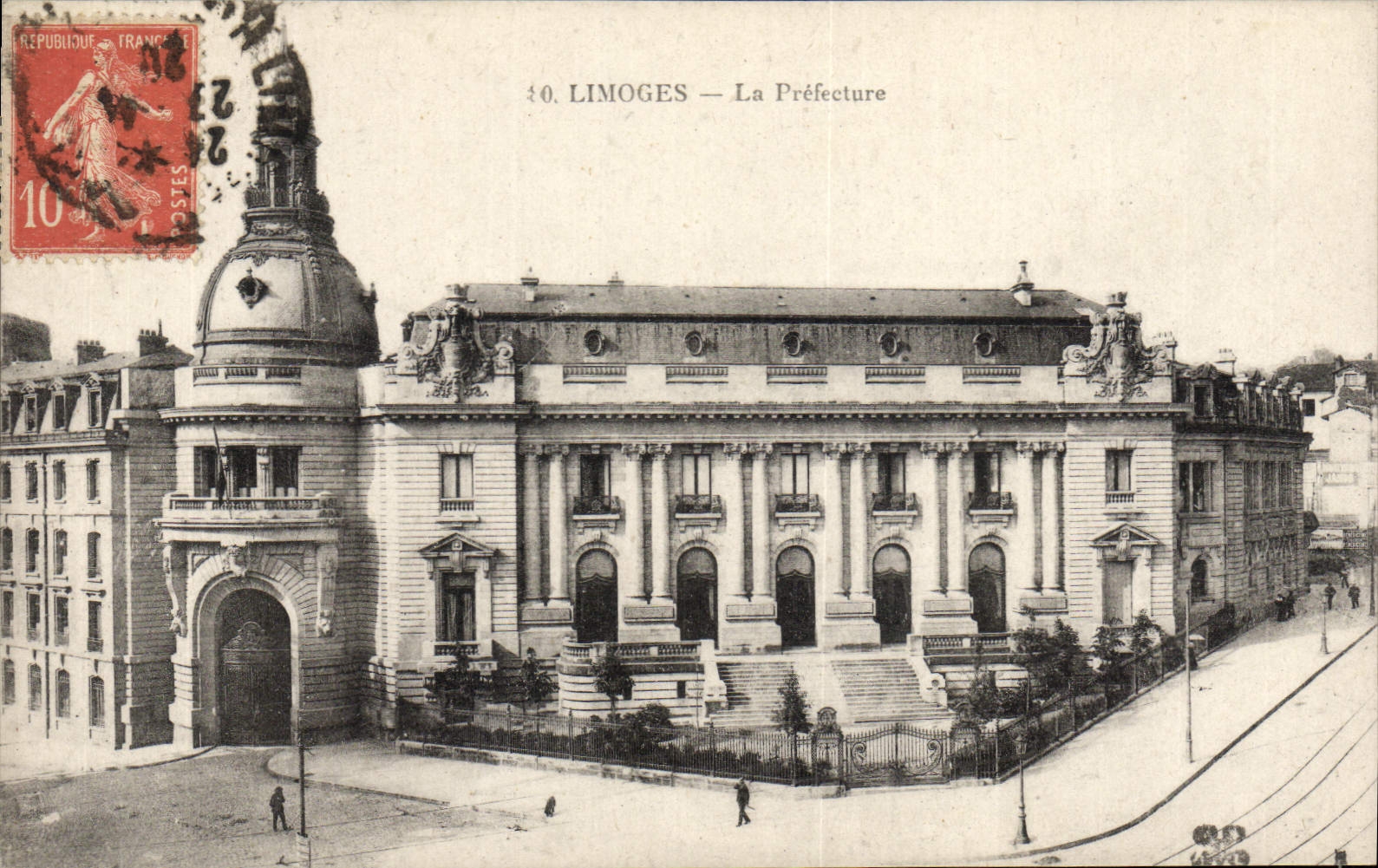 CPA Limoges La Prefecture 