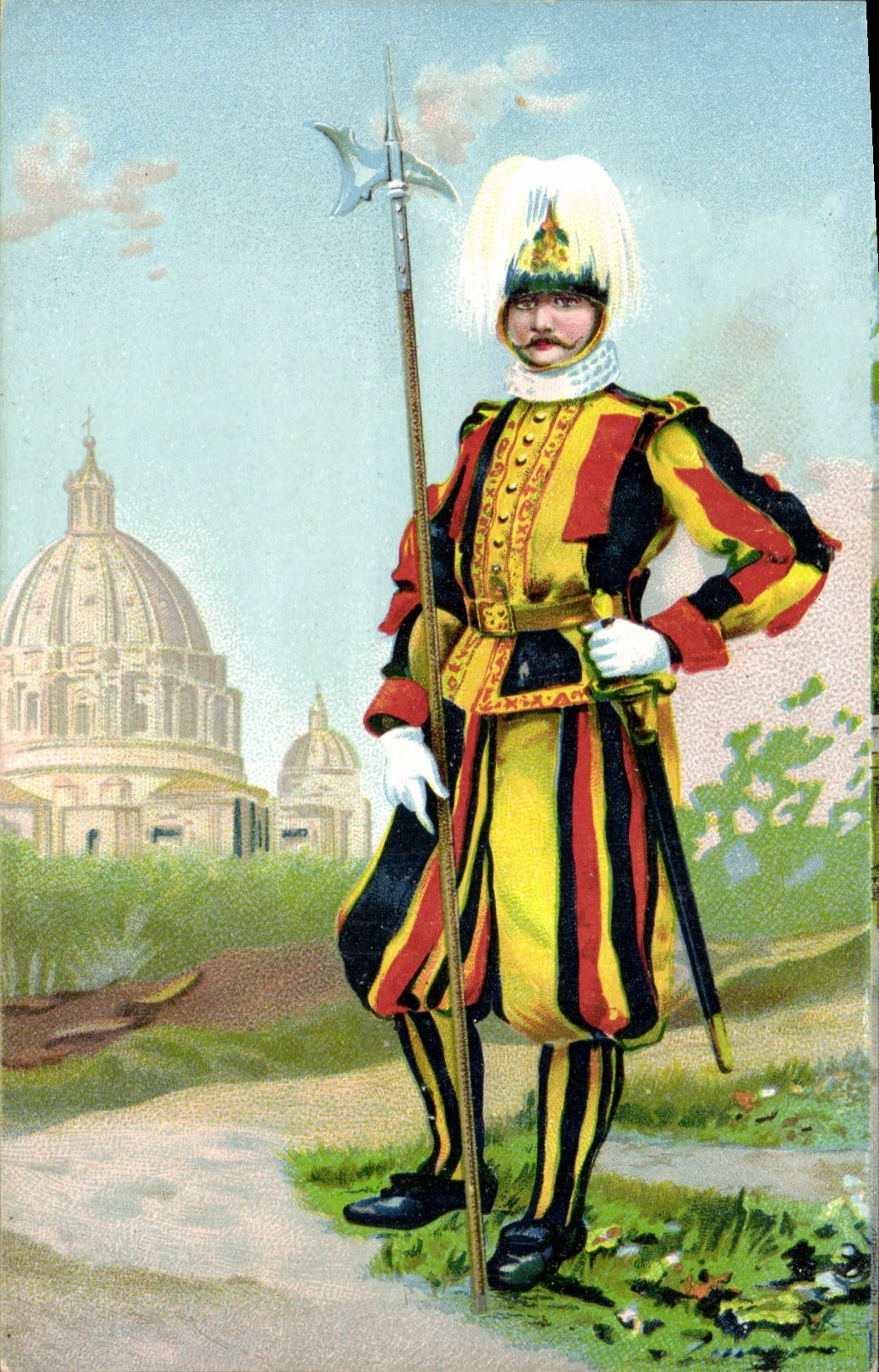 CPA Militaria Vatican Vaticano Roma 