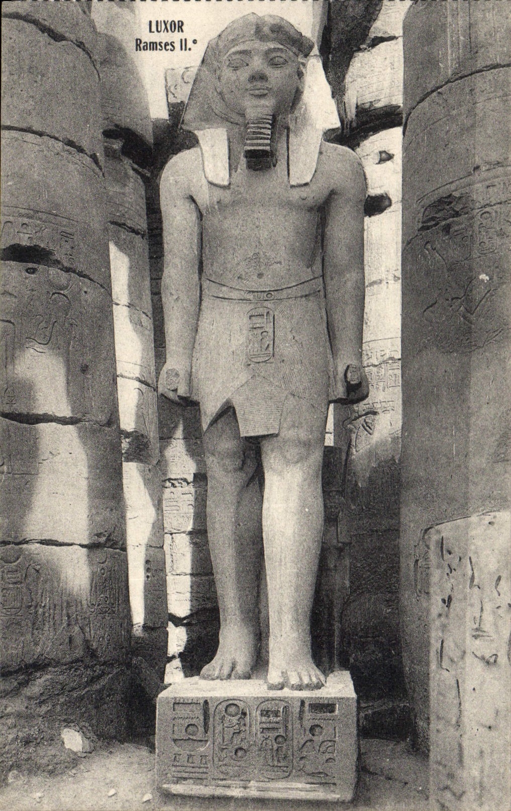 CPA Egypt Egypte Louxor Ramses II 