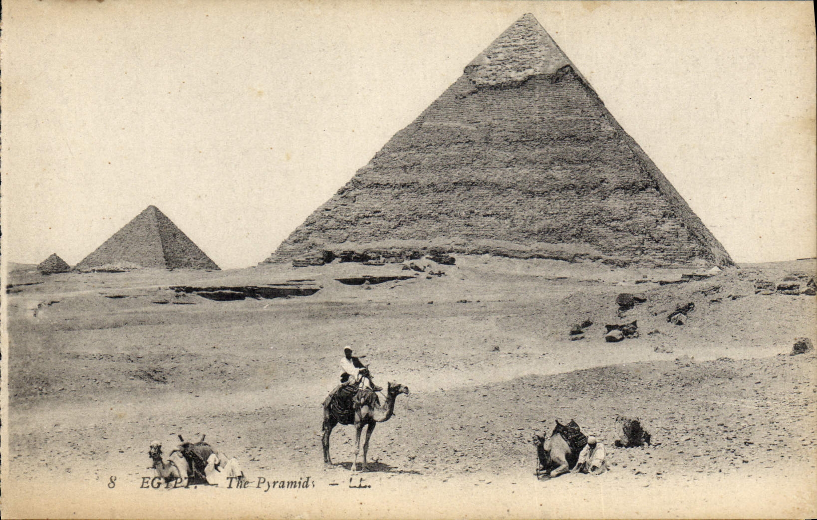 CPA Egypt Egypte Egypt The pyramids