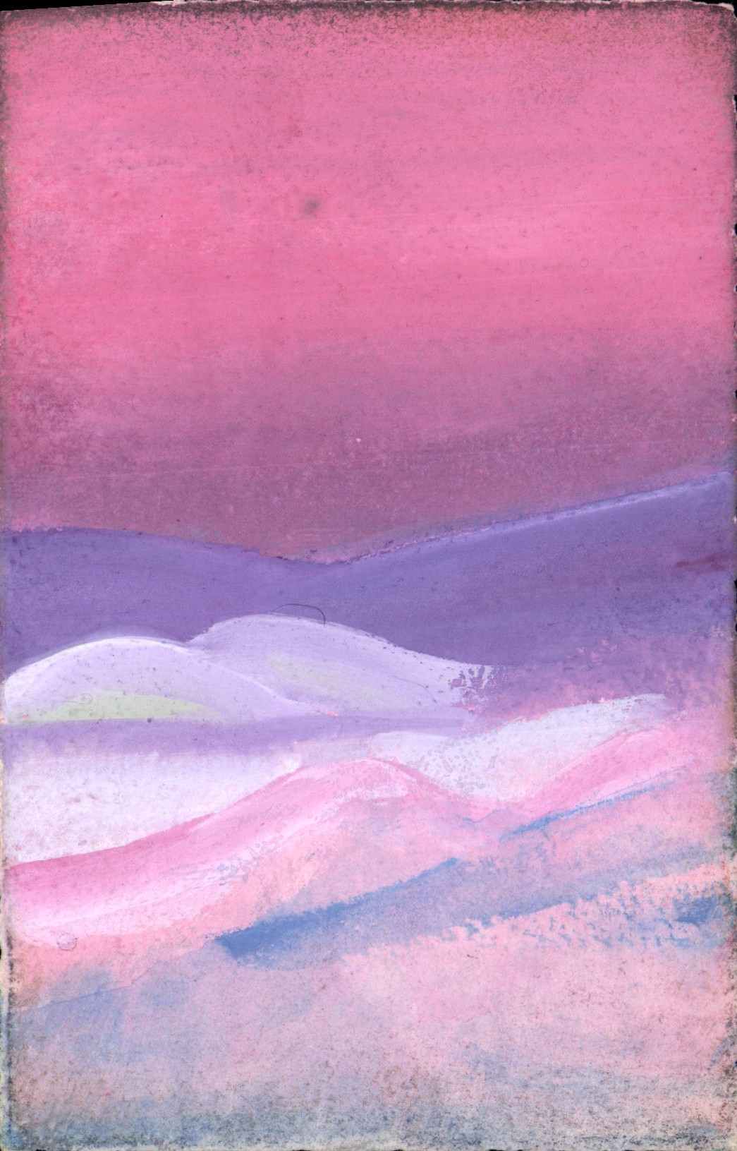 CPA Fantaisie (dessin a la main) Dunes