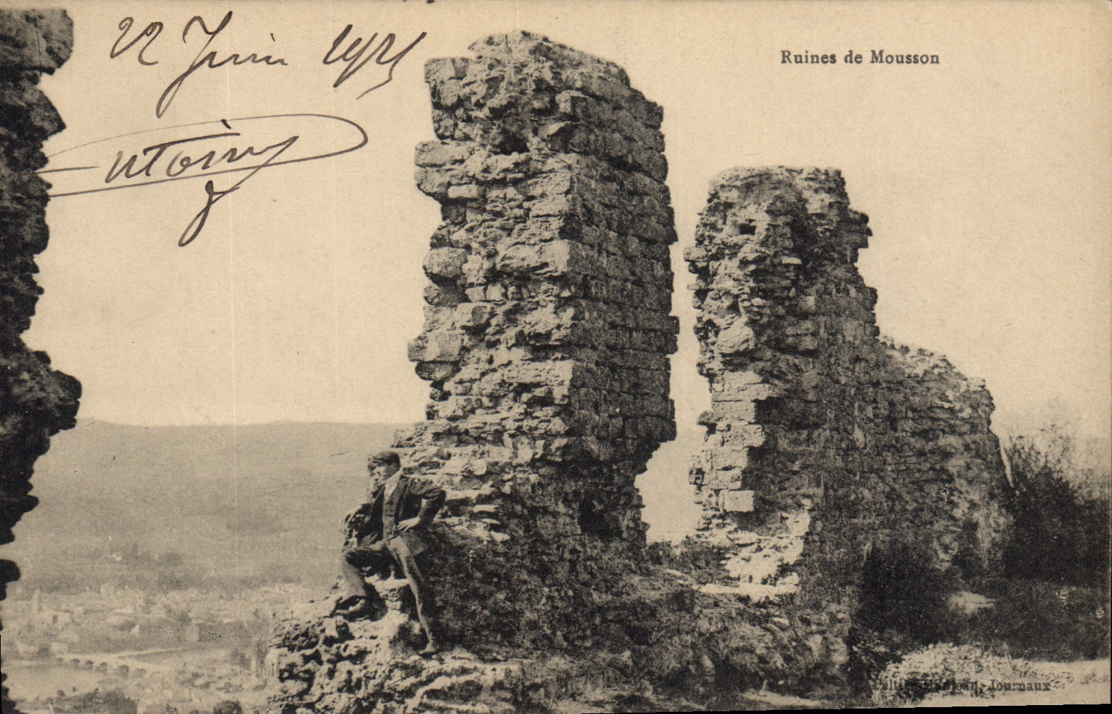 CPA Ruines de Mousson 
