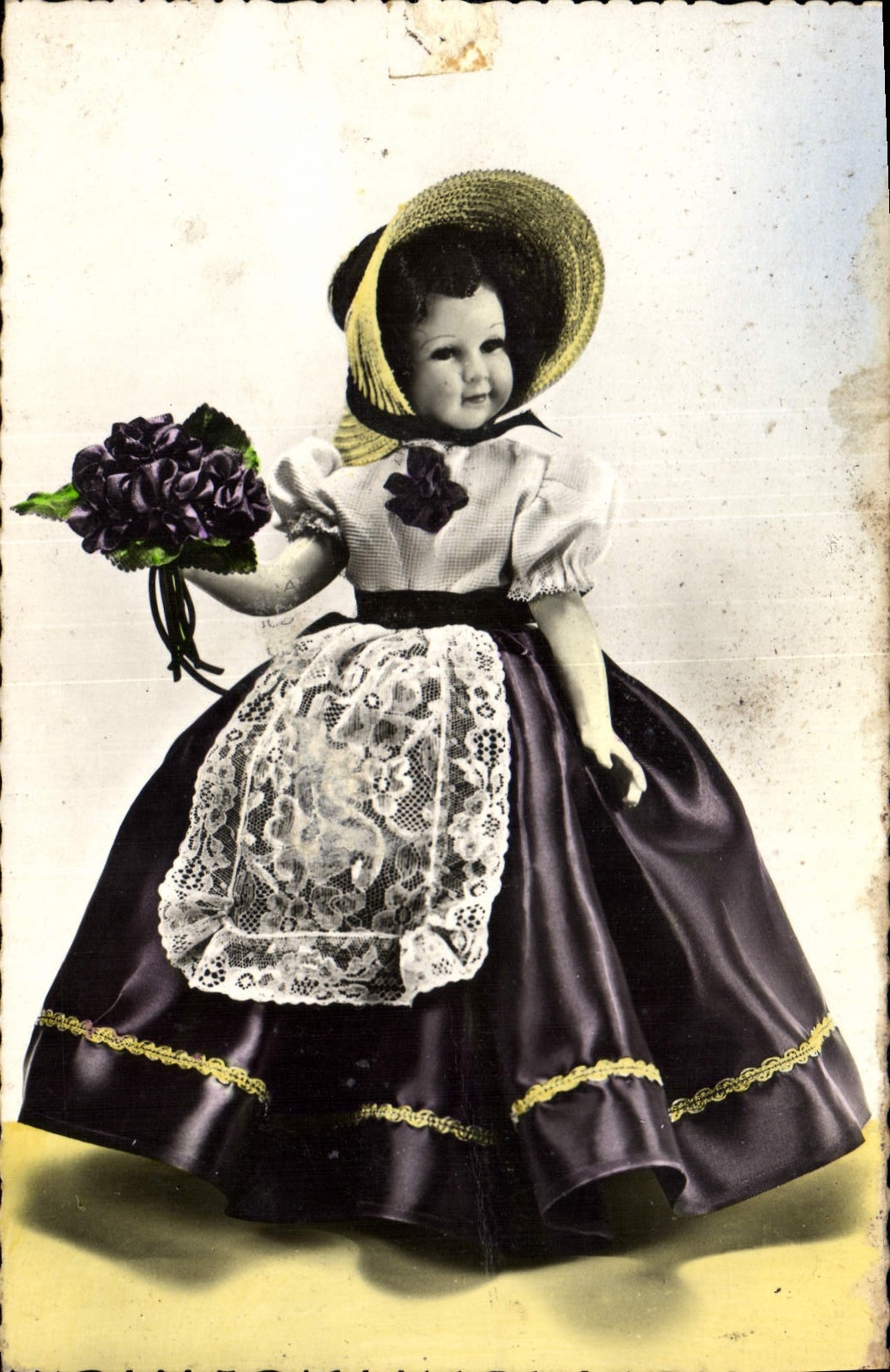 CPA Fantaisie Poupee   Costume regional La Toulousaine Poupee d'Horphin Toulouse 