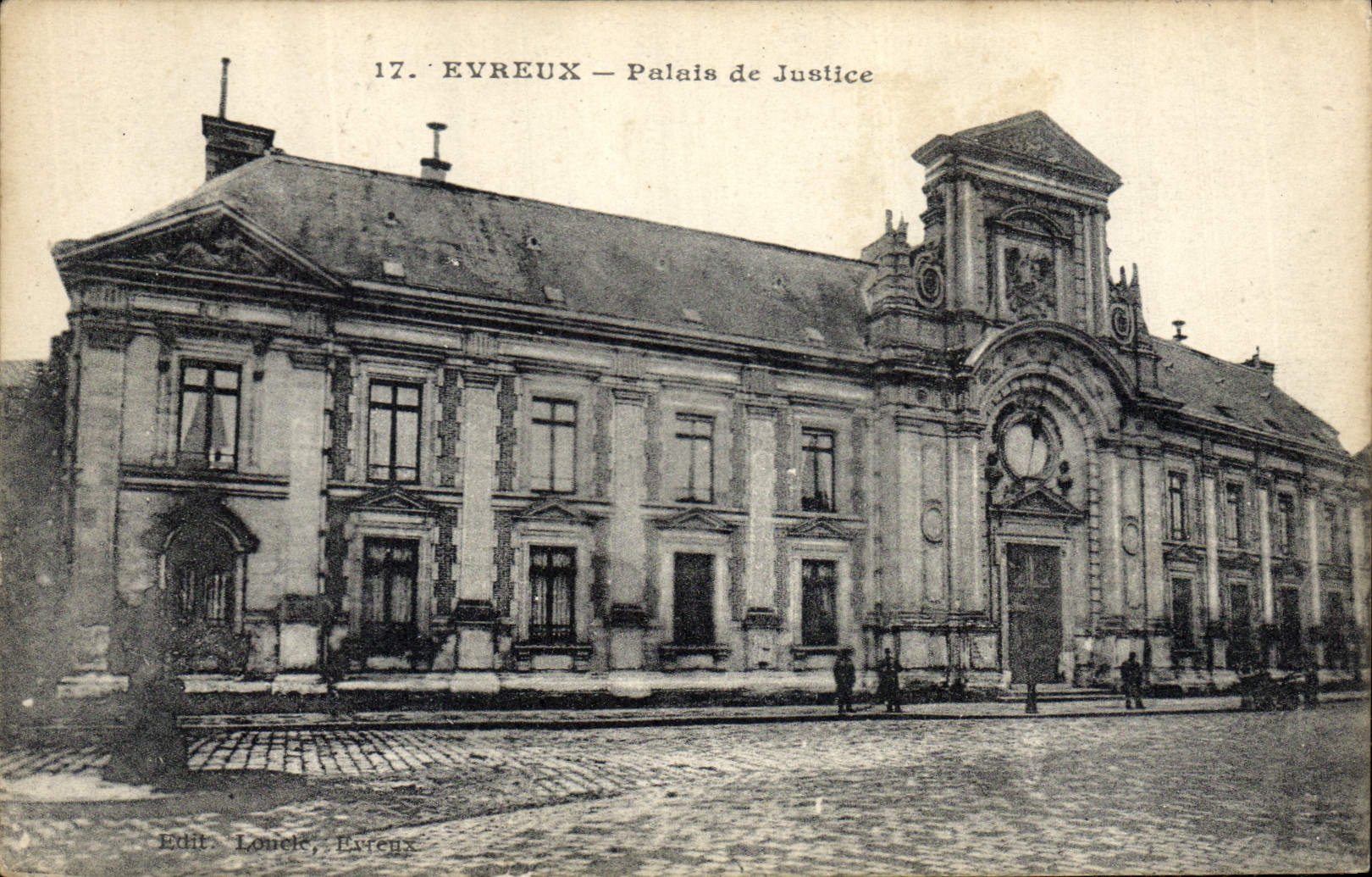 CPA Evreux Palais de Justice 