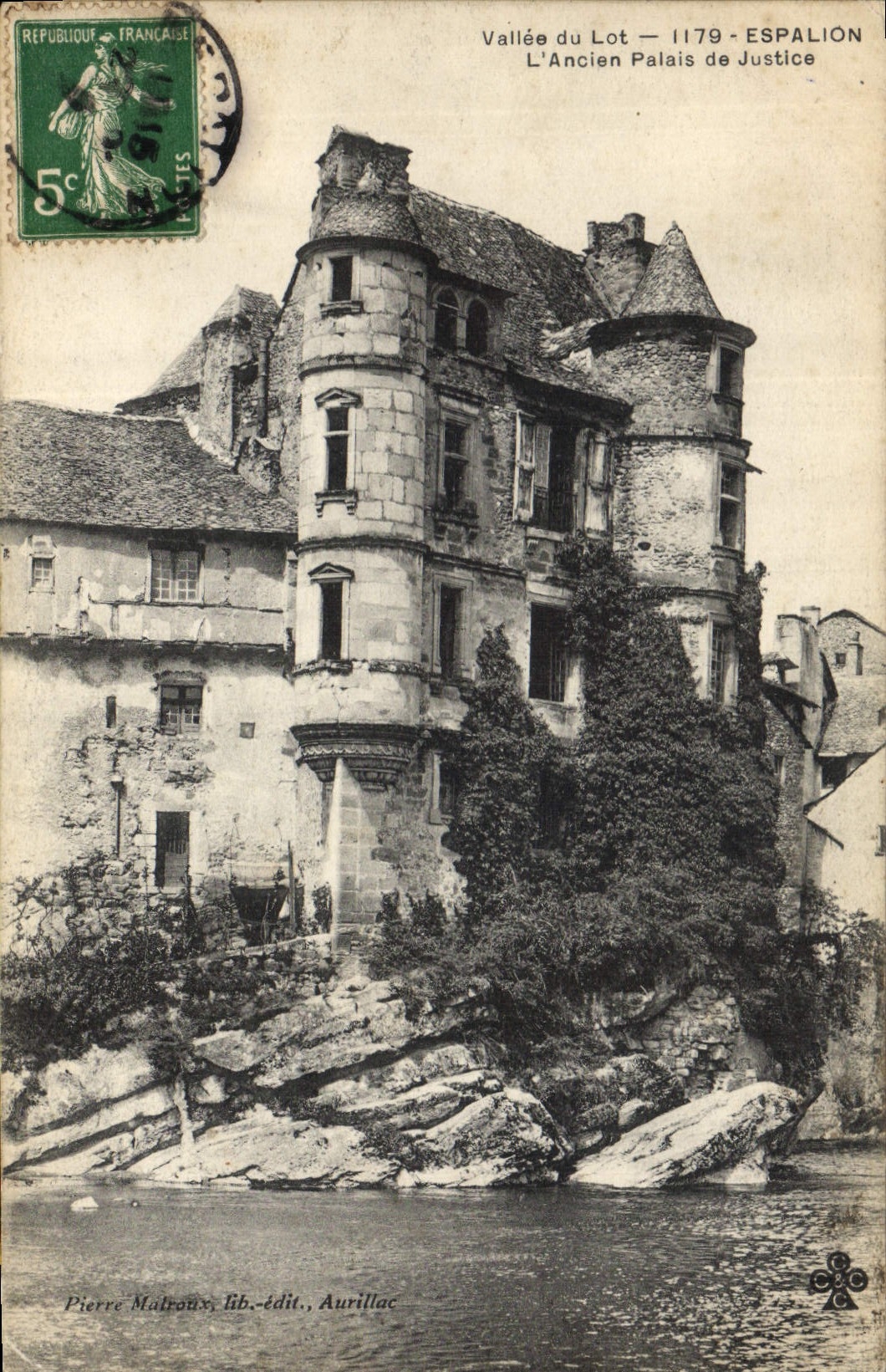 CPA Vallee du Lot espalioin L'Ancien Palais de Justice 