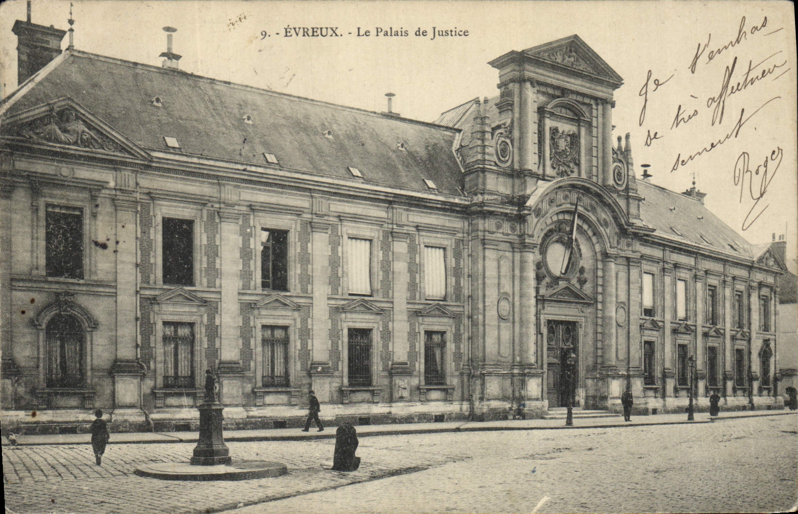 CPA Evreux Le Palais de Justice 